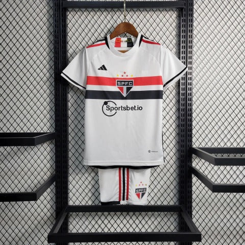 Conjunto Infantil São Paulo - Adidas 23/24