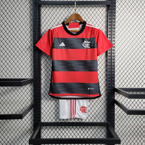 Conjunto Infantil Flamengo - Adidas 23/24