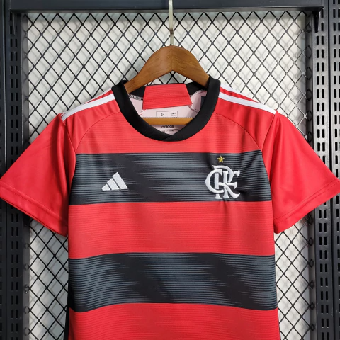 Conjunto Infantil Flamengo - Adidas 23/24